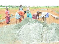 Workers At Site